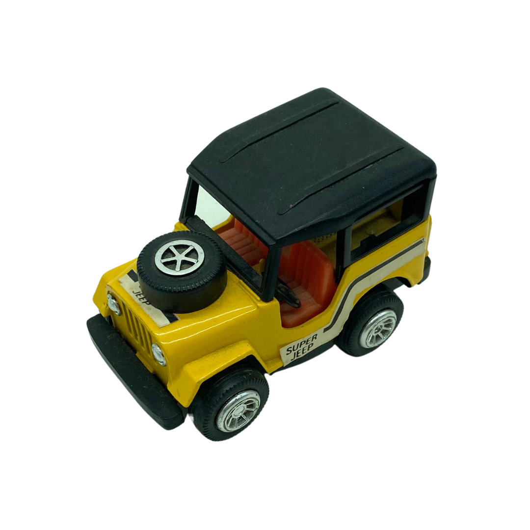 TT Super Jeep Friction Toy model car 1980s Taka Tokugawa Tonka Hong Kong