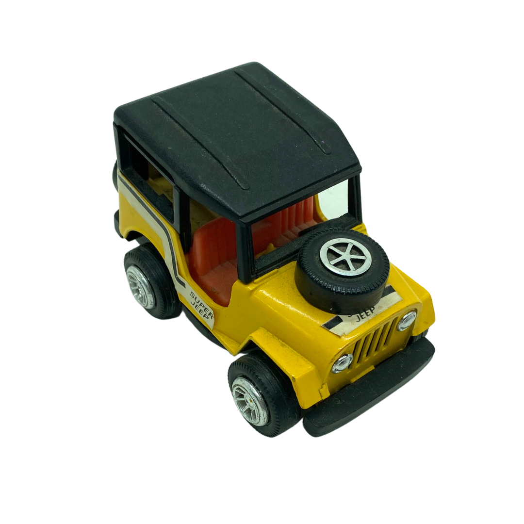TT Super Jeep Friction Toy model car 1980s Taka Tokugawa Tonka Hong Kong