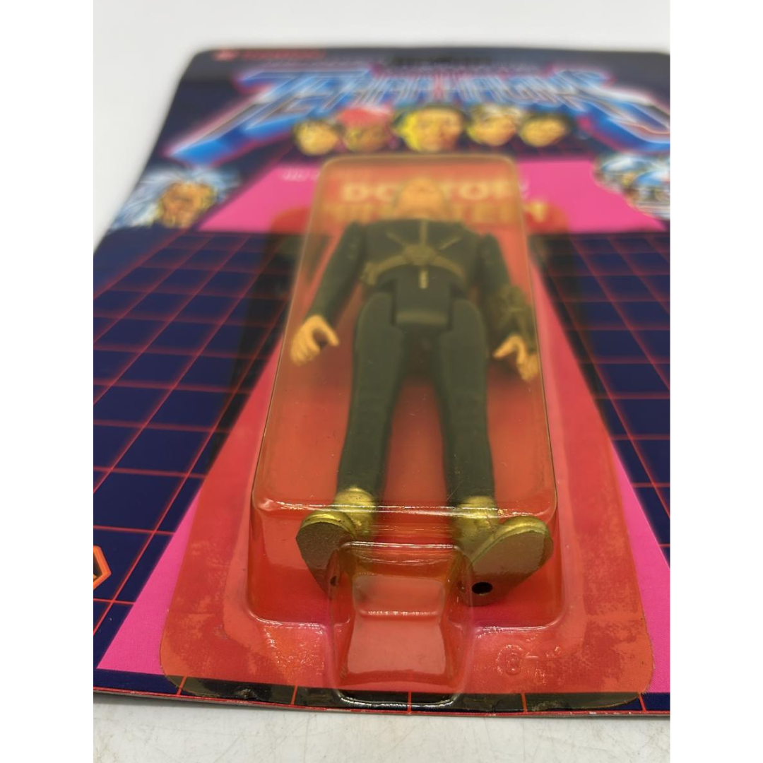 Terrahawks Doctor Ninestein moc mint on card by Bandai