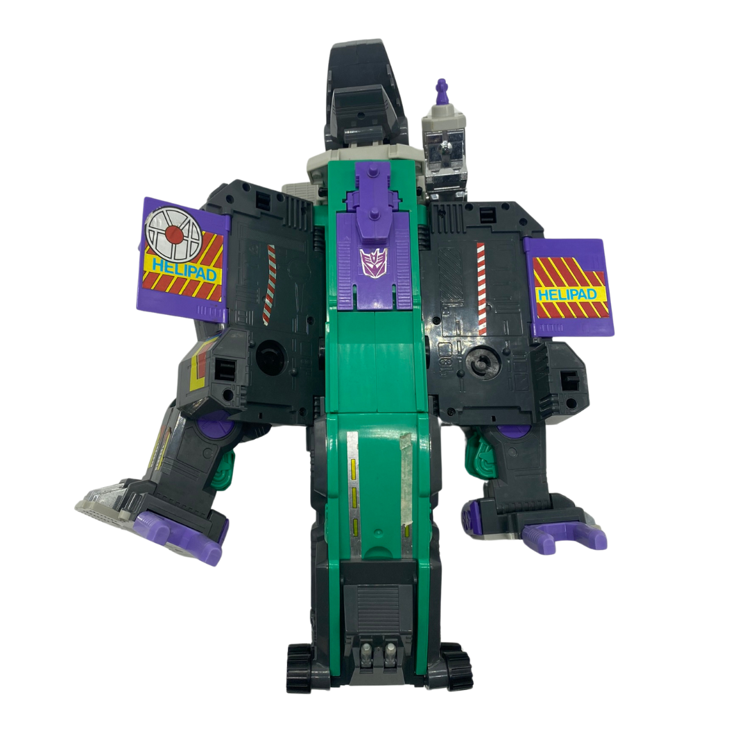 Transformers G1 Trypticon Decepticon (some damage not working)