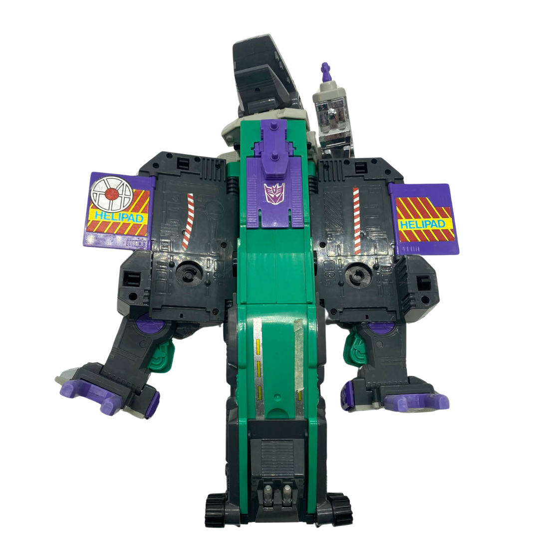 Transformers G1 Trypticon Decepticon (some damage not working)