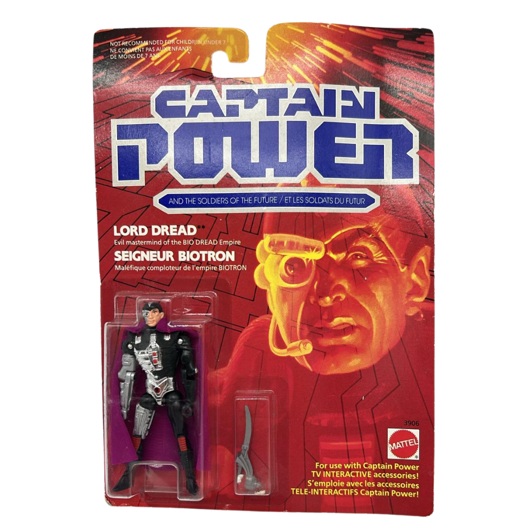 Captain Power Lord Dread MOC mint on card
