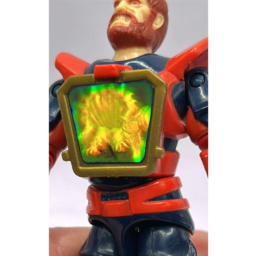 Visionaries Lexor figure with Armadillo chest totem 420