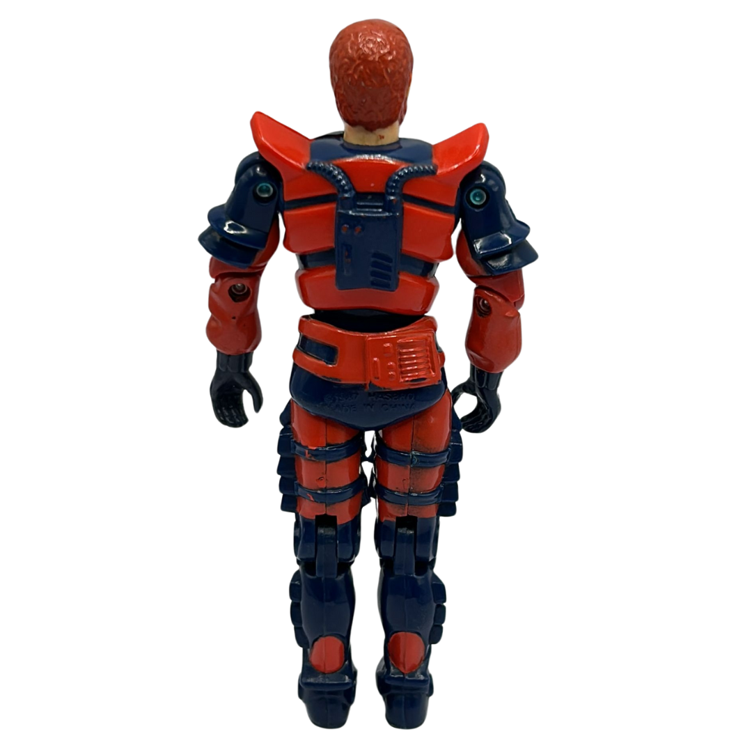 Visionaries Lexor figure with helmet Armadillo chest totem 206