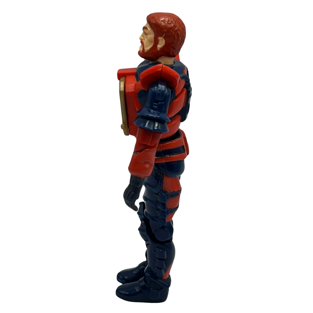 Visionaries Lexor figure with helmet Armadillo chest totem 206