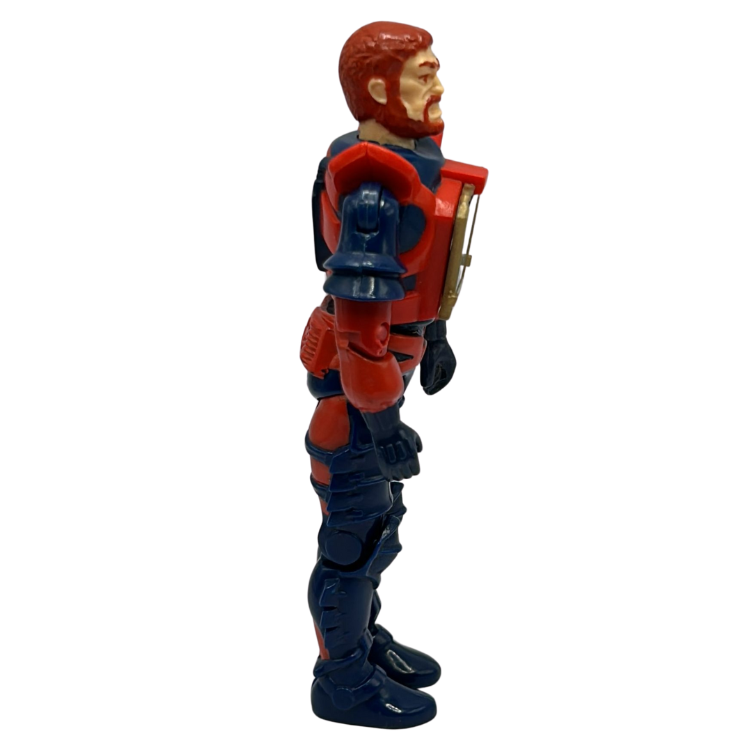 Visionaries Lexor figure with helmet Armadillo chest totem 206