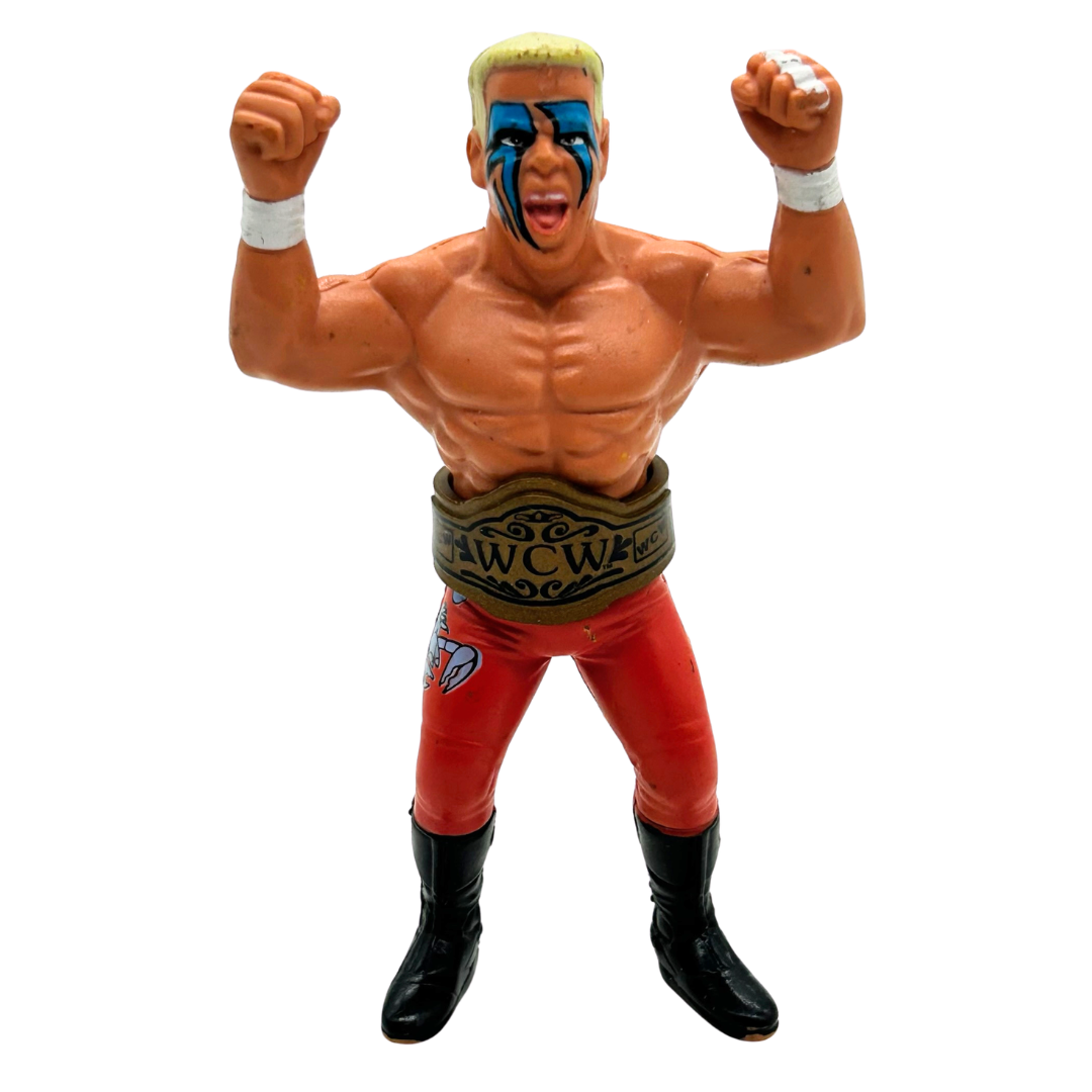 WCW Sting original figure with belt by Galoob 398