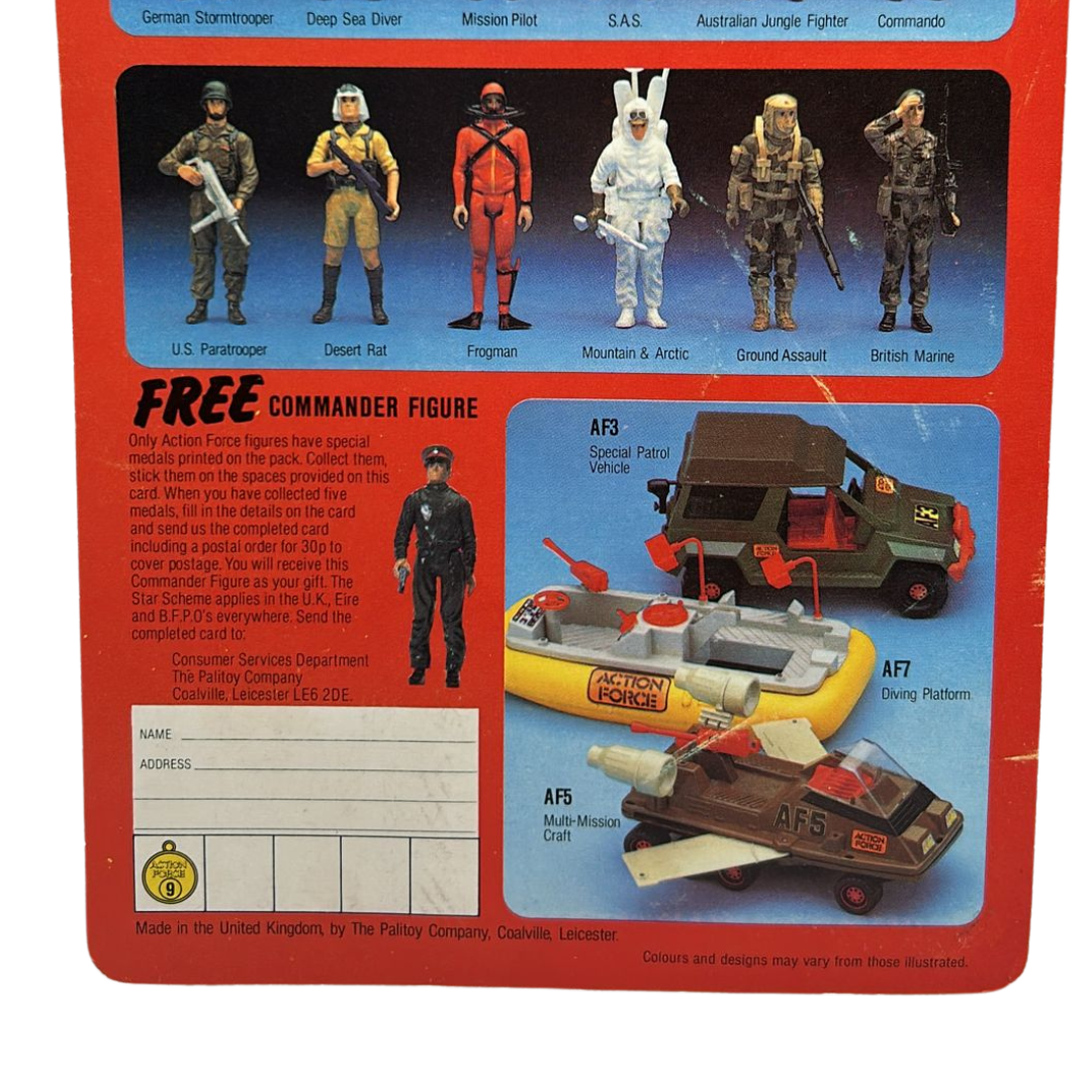 Action Force Mission Pilot MOC First Series good bubble