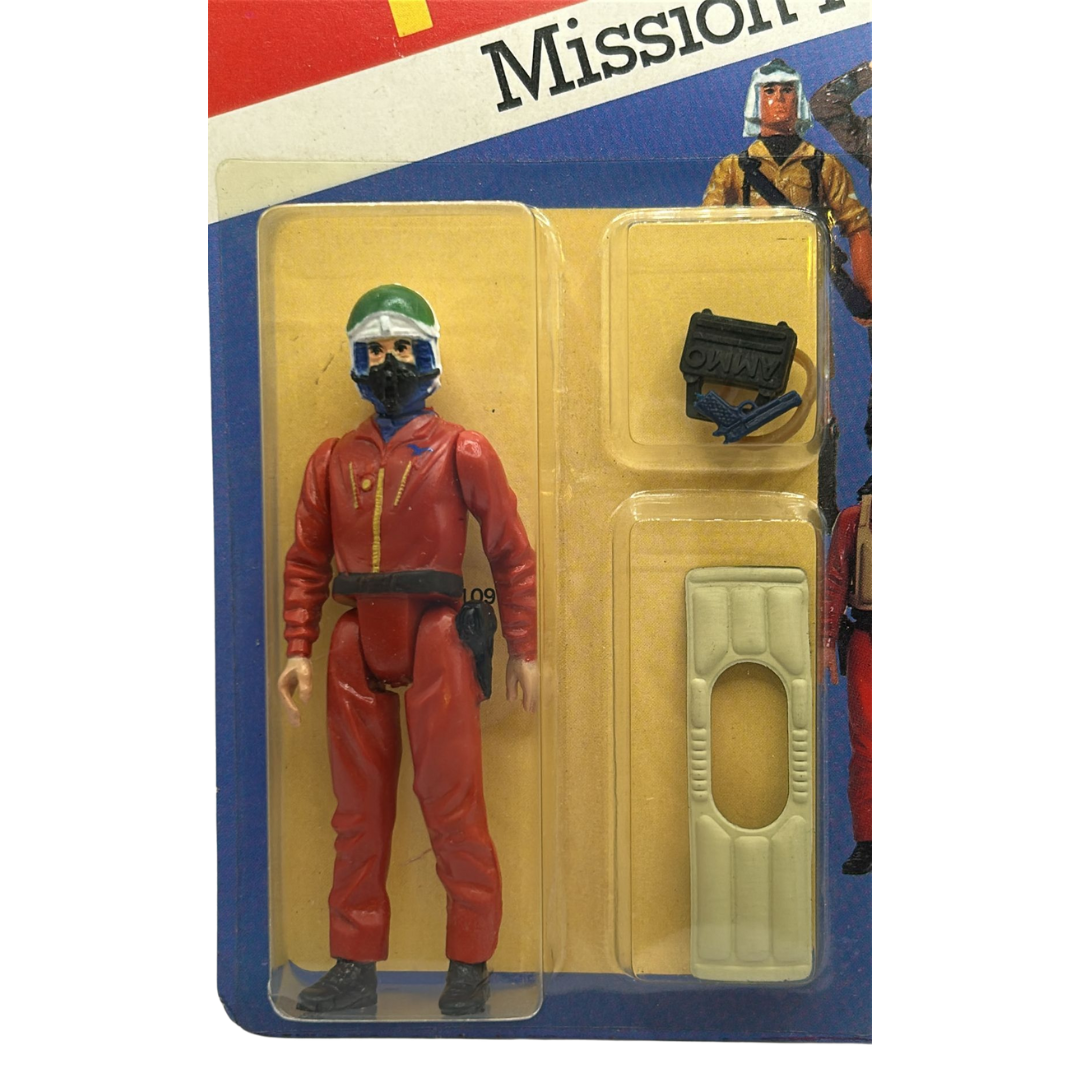 Action Force Mission Pilot MOC First Series good bubble