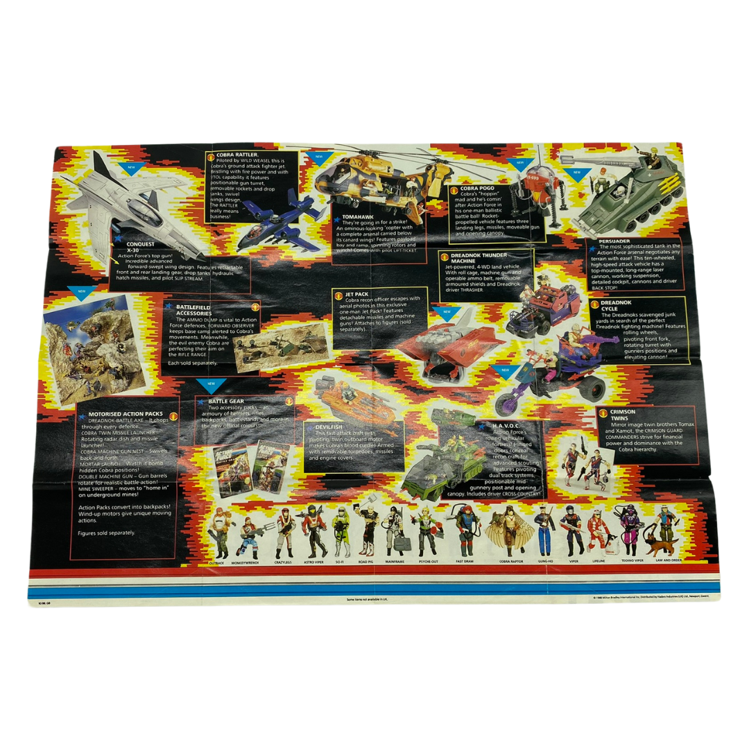 Action Force / GI Joe original vintage product toy poster 199