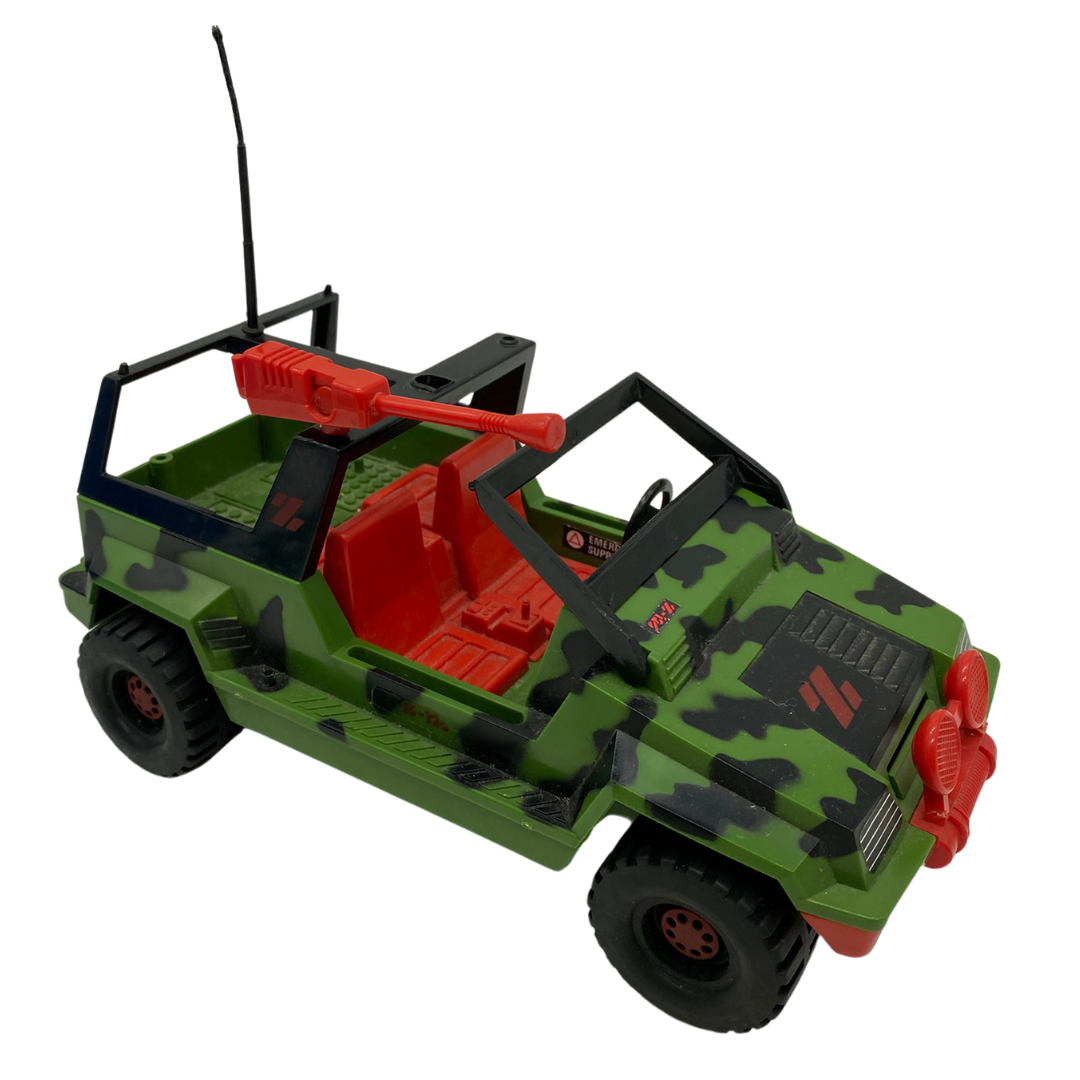 Action Force Z Force Jeep & Wheels figure by Palitoy 456