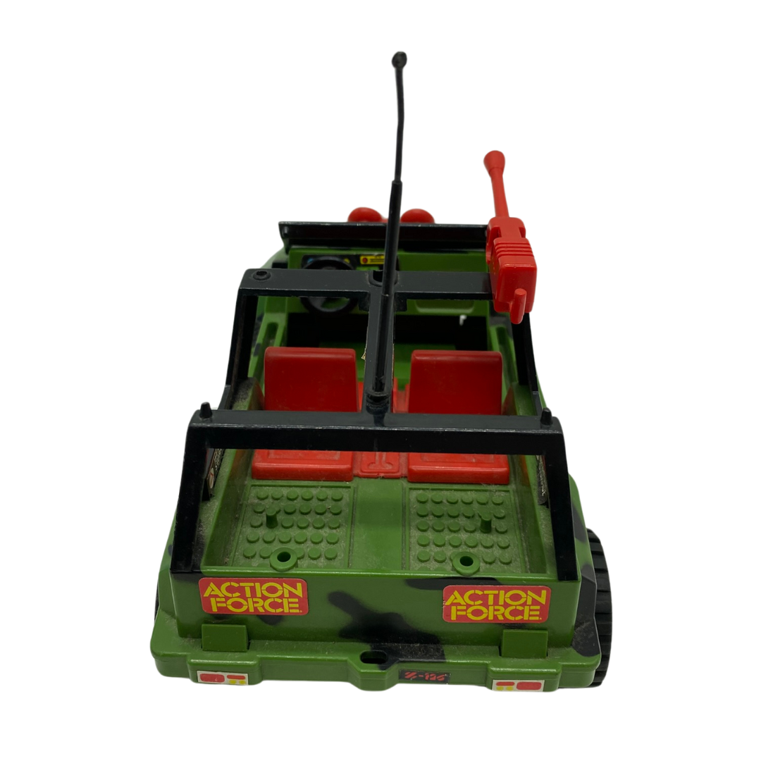 Action Force Z Force Jeep & Wheels figure by Palitoy 456