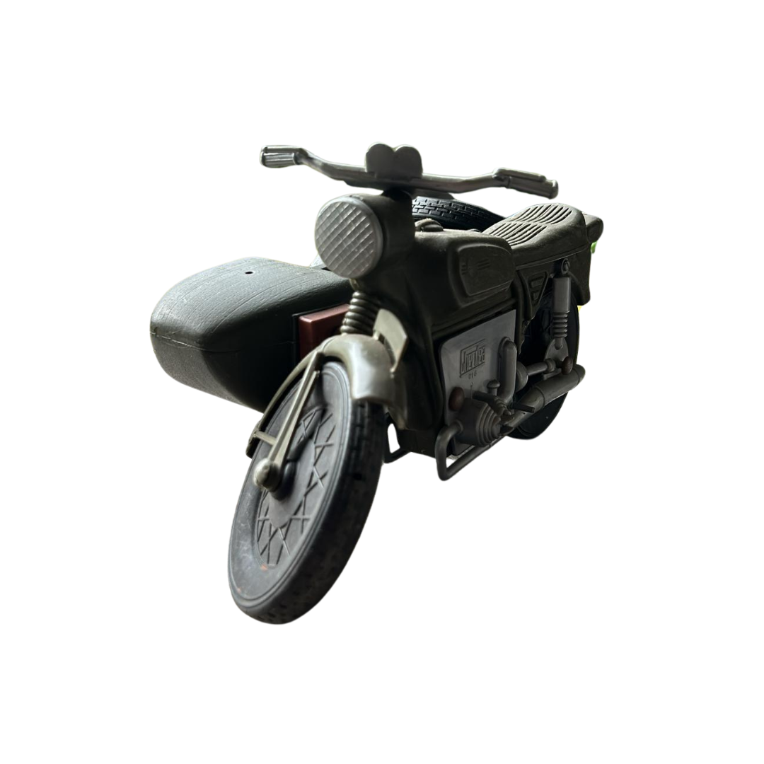 Vintage Action Man German Motorbike and Side Car. Cherilea not complete
