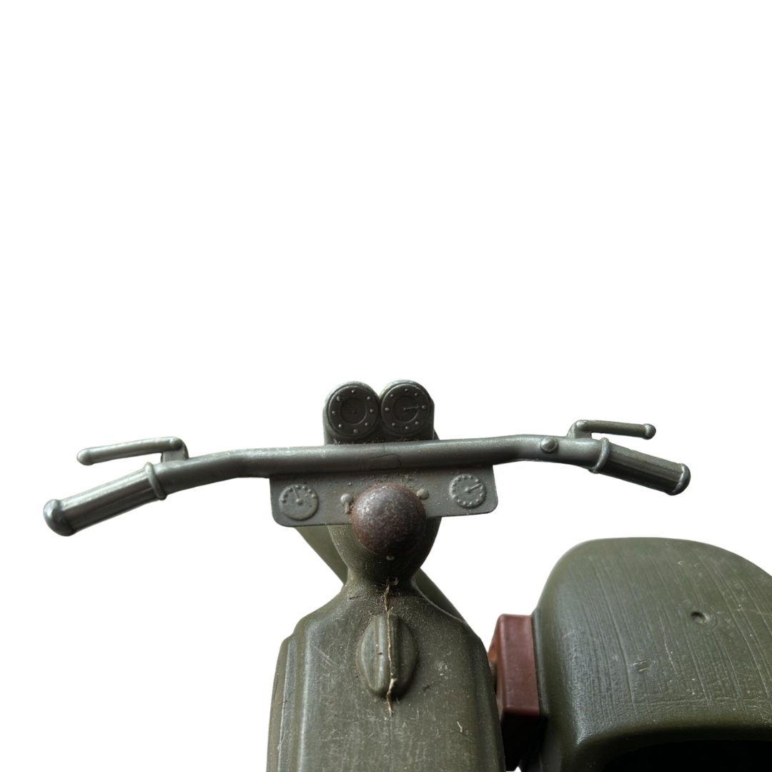 Vintage Action Man German Motorbike and Side Car. Cherilea not complete