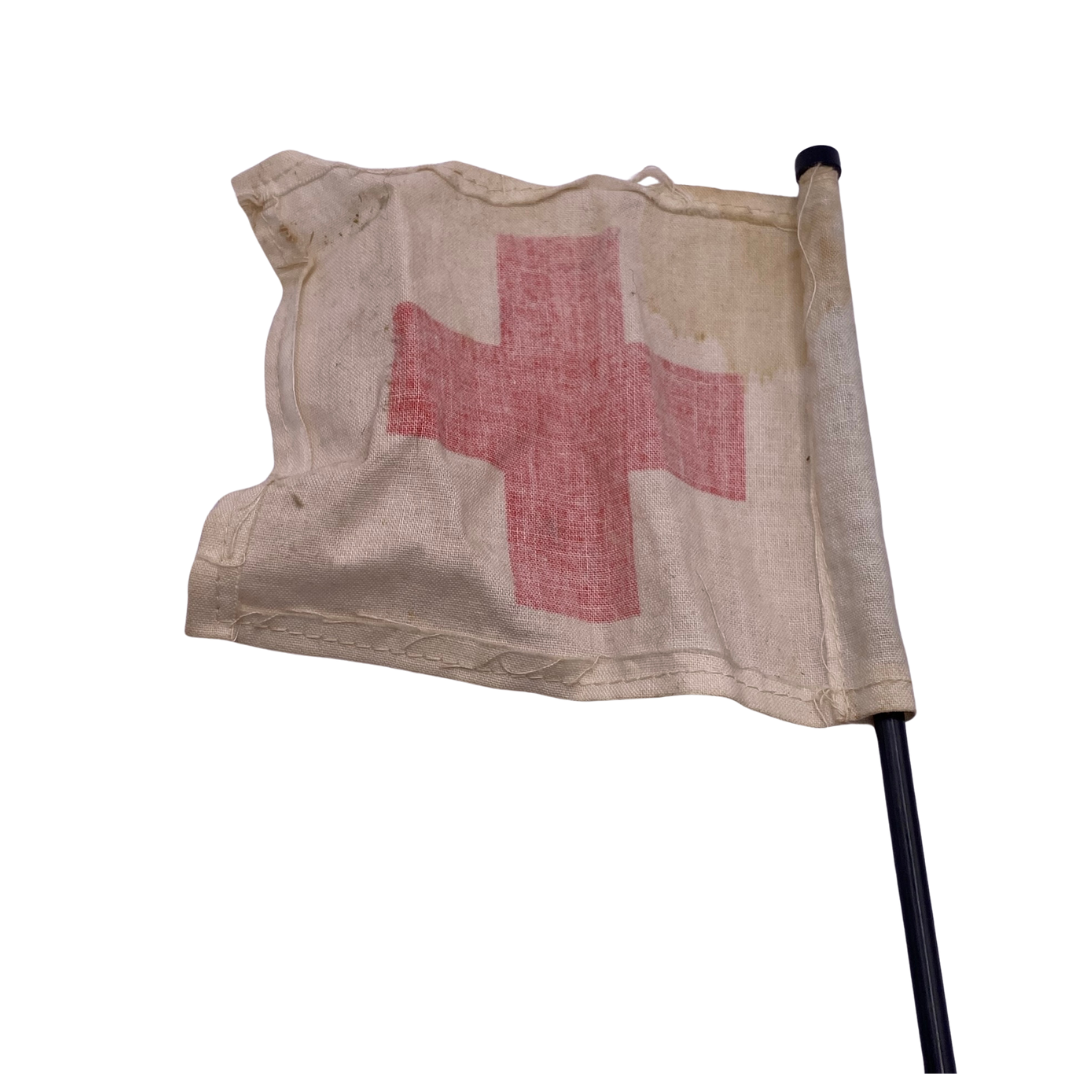 Vintage Action Man Medic flag part used 479