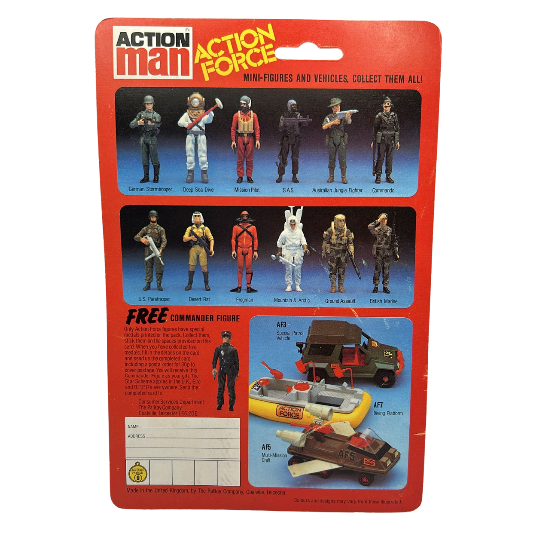 Action Force Mission Pilot MOC First Series good bubble