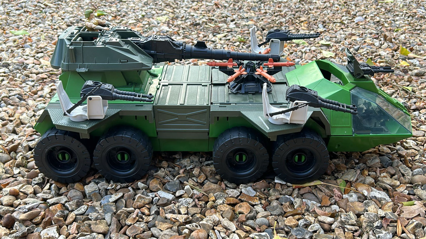 GI Joe, Action Force Rolling Thunder near complete with Armadillo