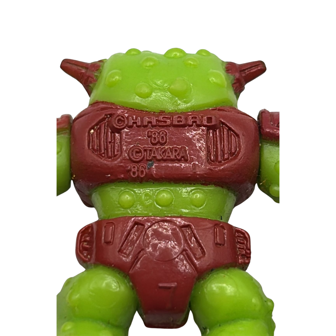 Battle Beasts Horny Toad complete & NON working rub by Hasbro 219