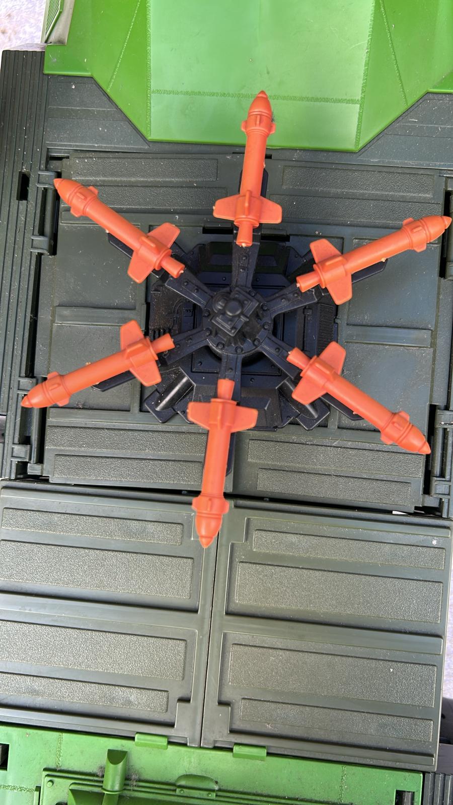 GI Joe, Action Force Rolling Thunder near complete with Armadillo