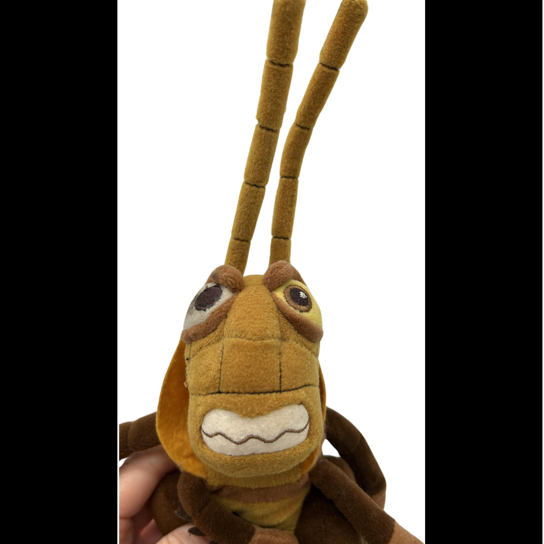 Disney Store Bugs Life Plush Soft Toy Beanie Hopper 8” New Retired Vintage