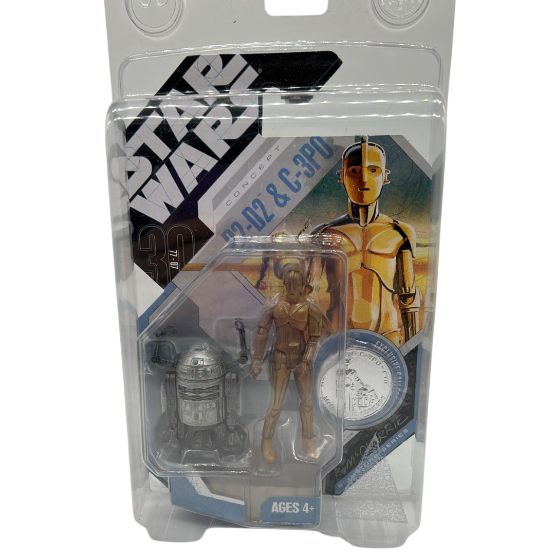 Star Wars Concept R2-D2 u0026 C-3P0 30th Anniversary Signature Series MOC –  Lexi's Toy Loft