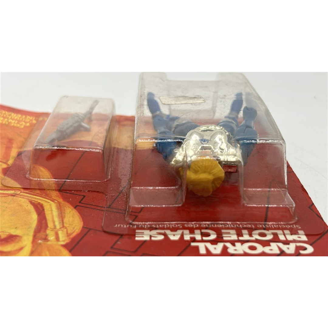 Captain Power Corporal Pilot Chase figure MOC mint on card by Mattel