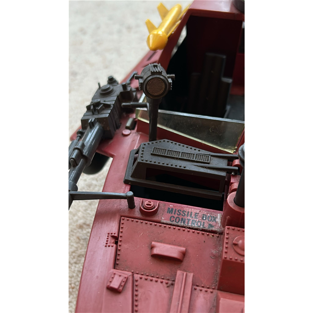 GI Joe, Action Force Moray / Hydrofoil complete with Lamprey and Spotlight lens