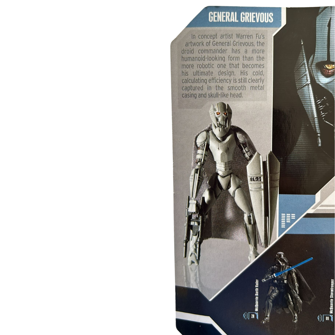 Star Wars Concept Grievous 30th Anniversary Signature Series MOC protective case
