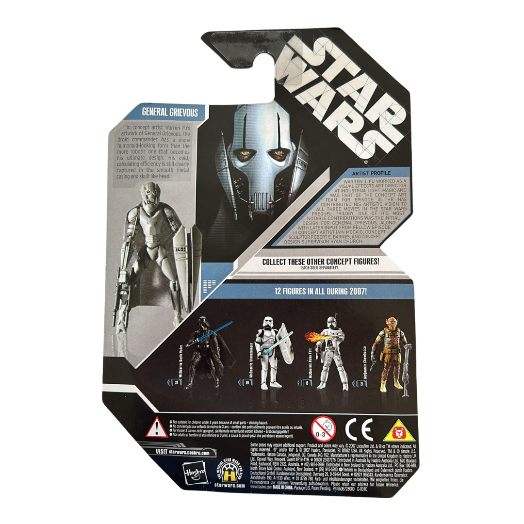Star Wars Concept Grievous 30th Anniversary Signature Series MOC protective case