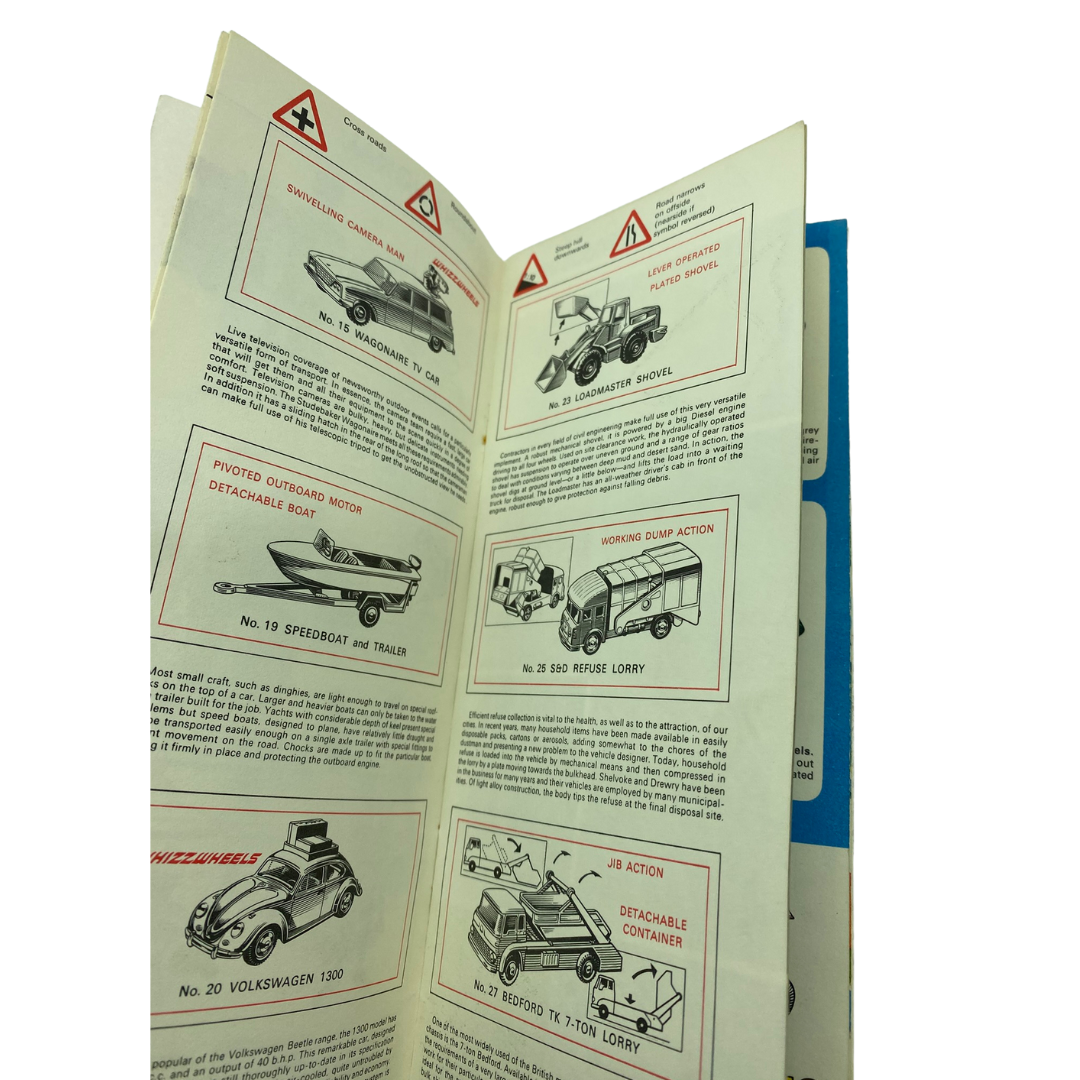 Corgi Juniors Collectors album leaflet / paperwork 108