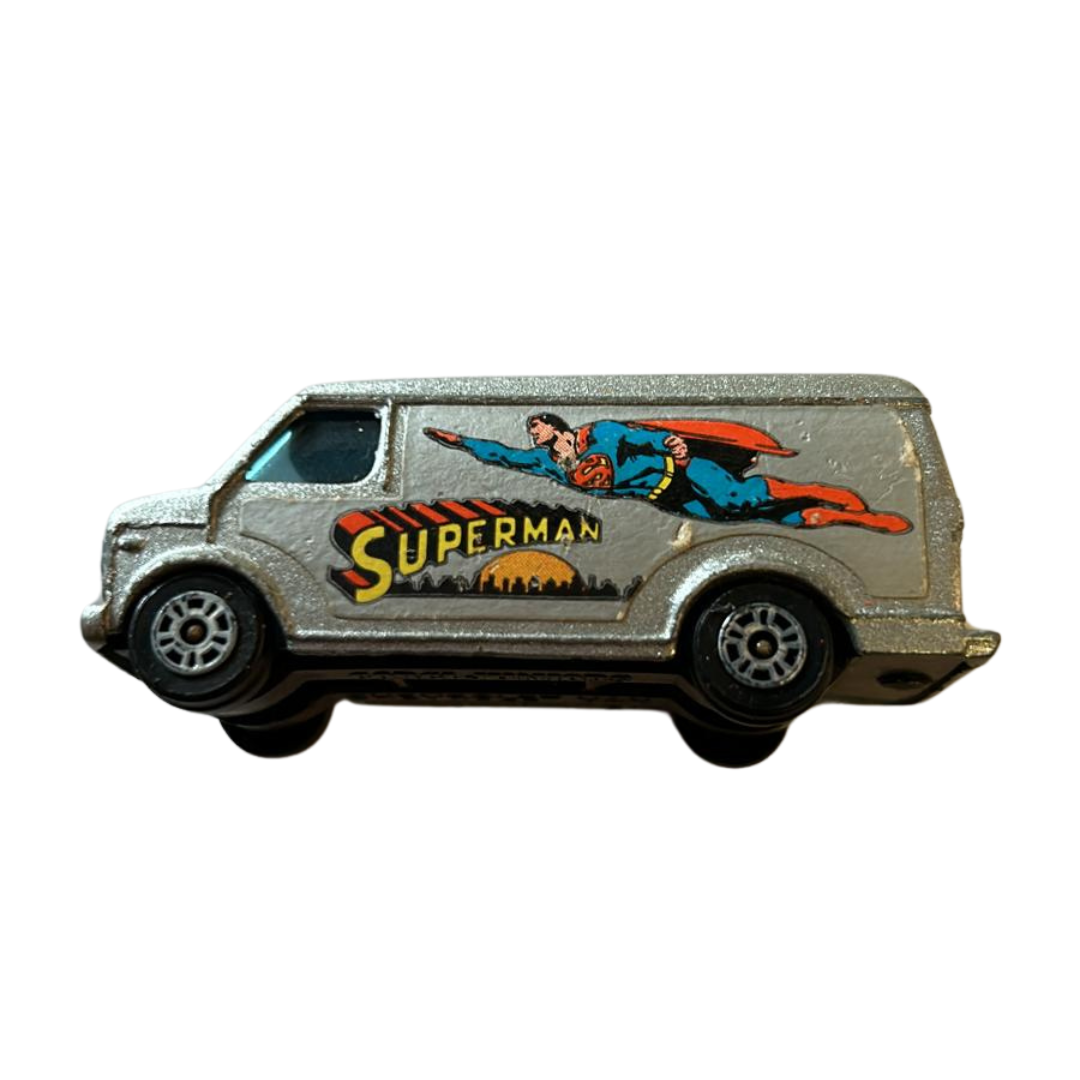 Corgi Juniors Superman Chevrolet silver Van unboxed