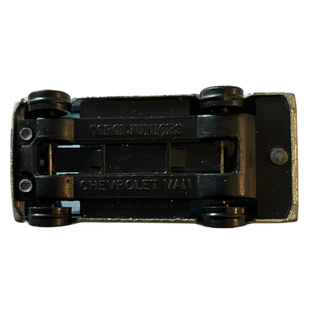 Corgi Juniors Superman Chevrolet silver Van unboxed