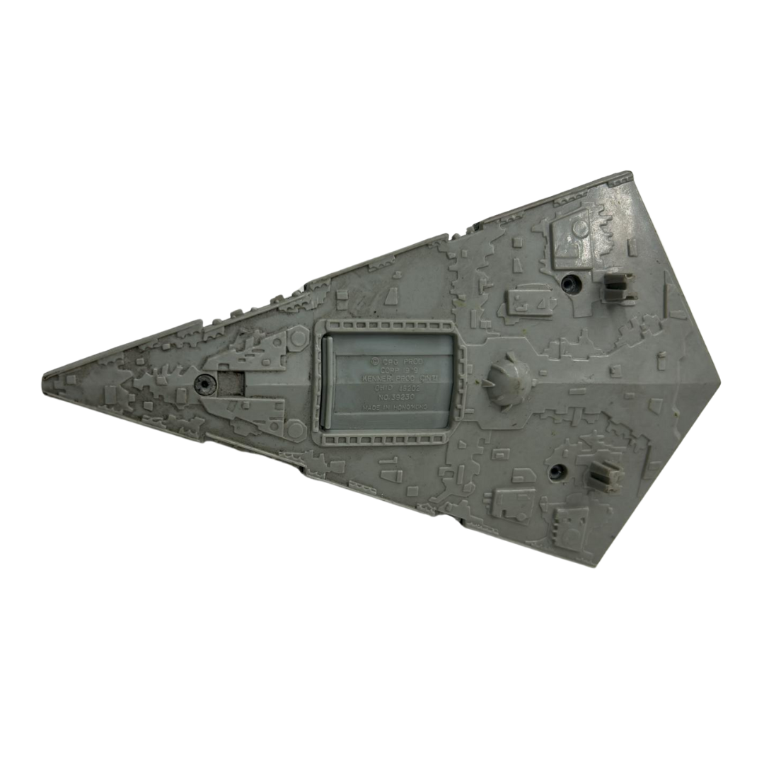 Vintage Star Wars Diecast Imperial Cruiser Star Destroyer Kenner Complete 240B