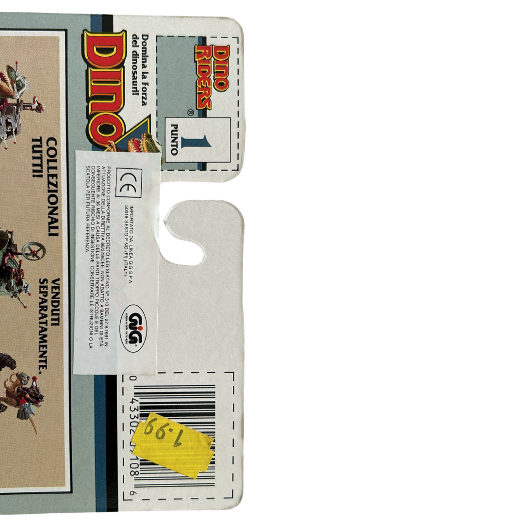 Dino Riders Poxx and Neutrion MOC double pack sealed by Tyco