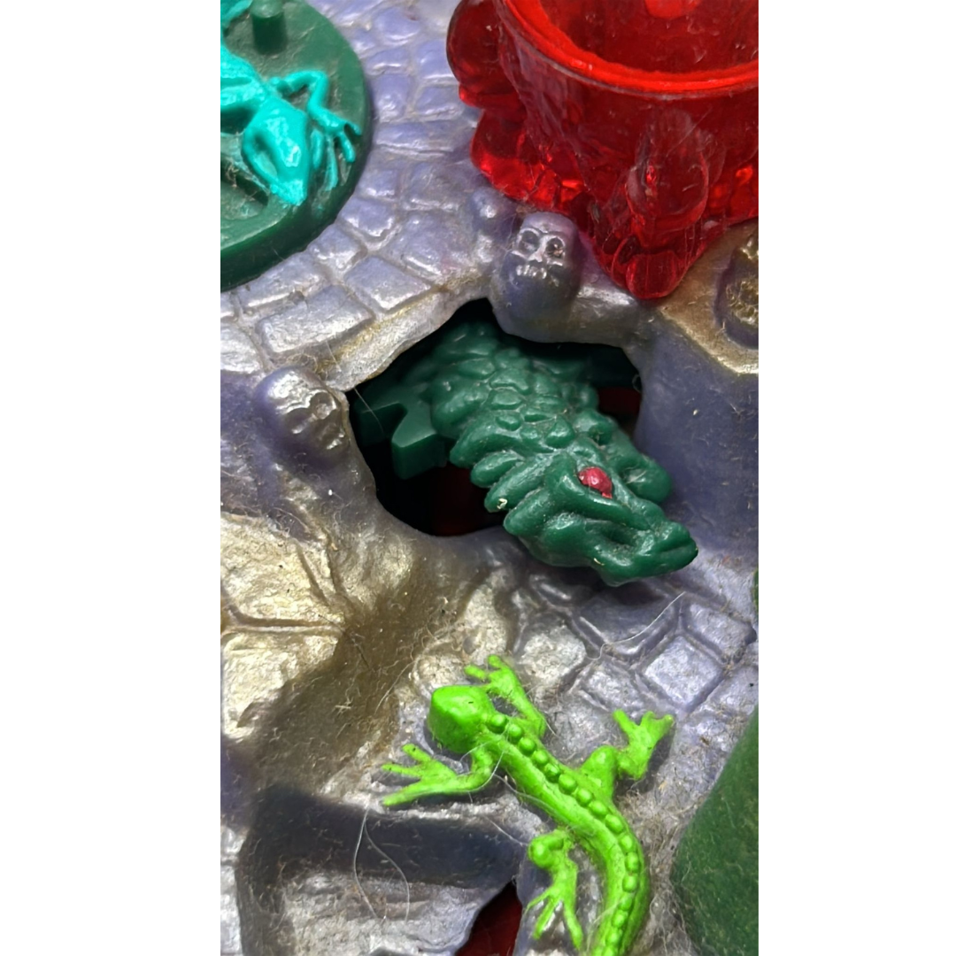 Mighty Max Storms Dragon Island shell incomplete 852