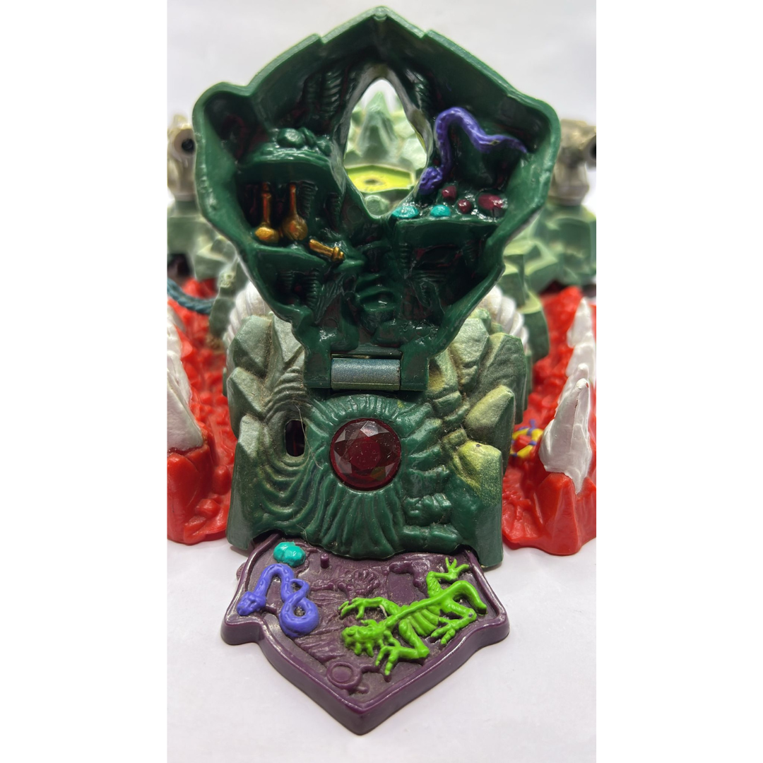 Mighty Max Storms Dragon Island shell incomplete 852
