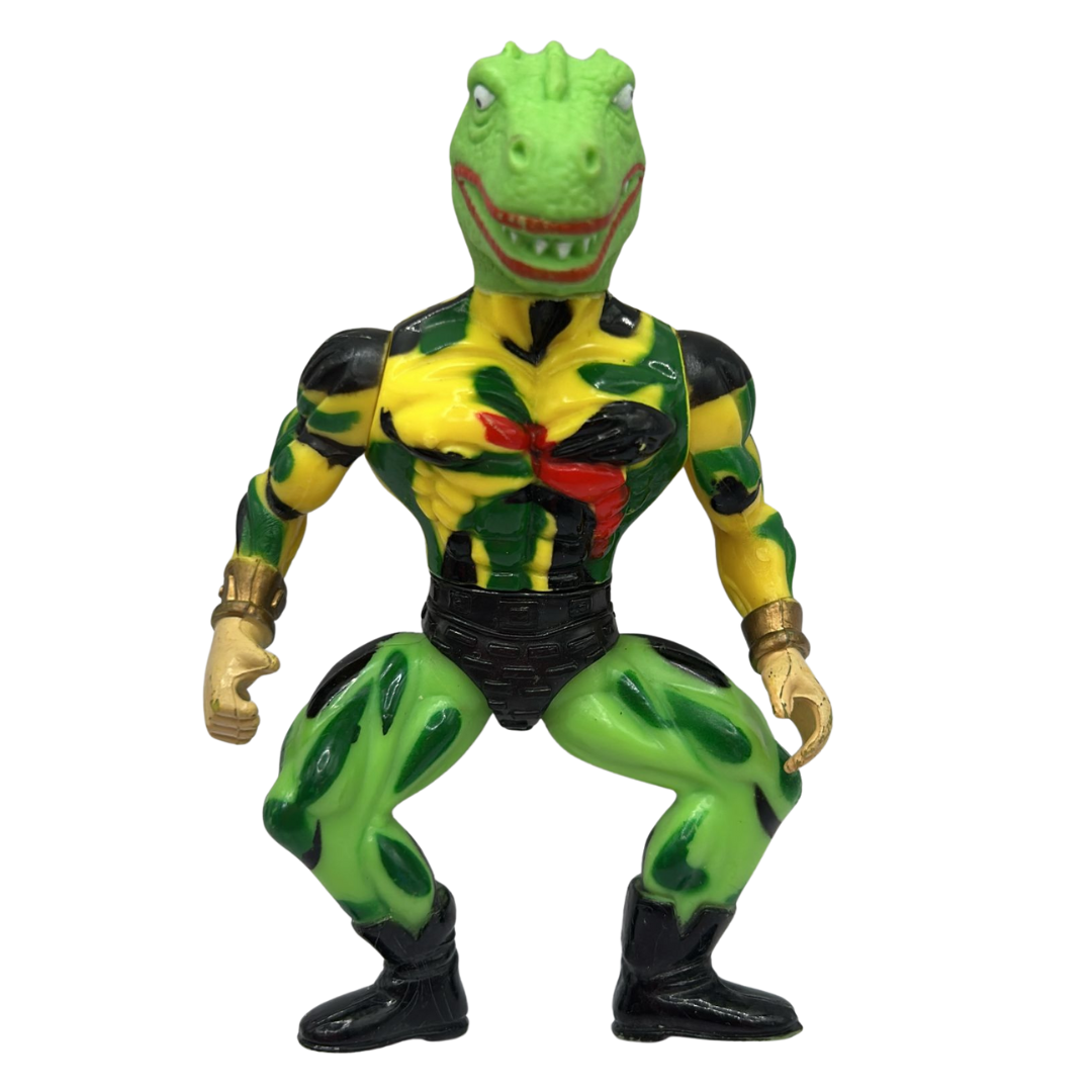 Freedom Fighters Dino Warrior figure uncredited Sungold
