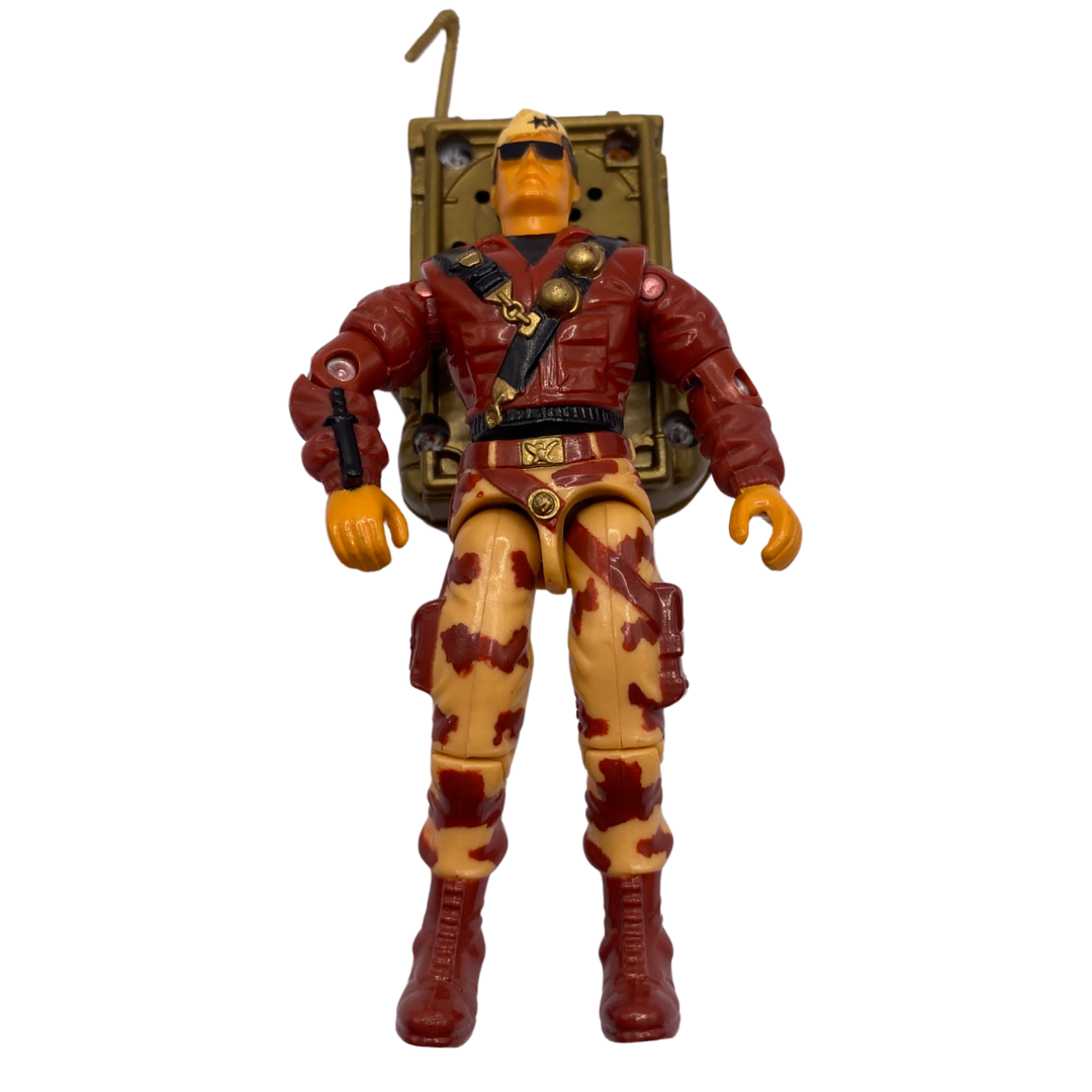 GI Joe, Action Force General Hawk talking battle Commander near complete 436