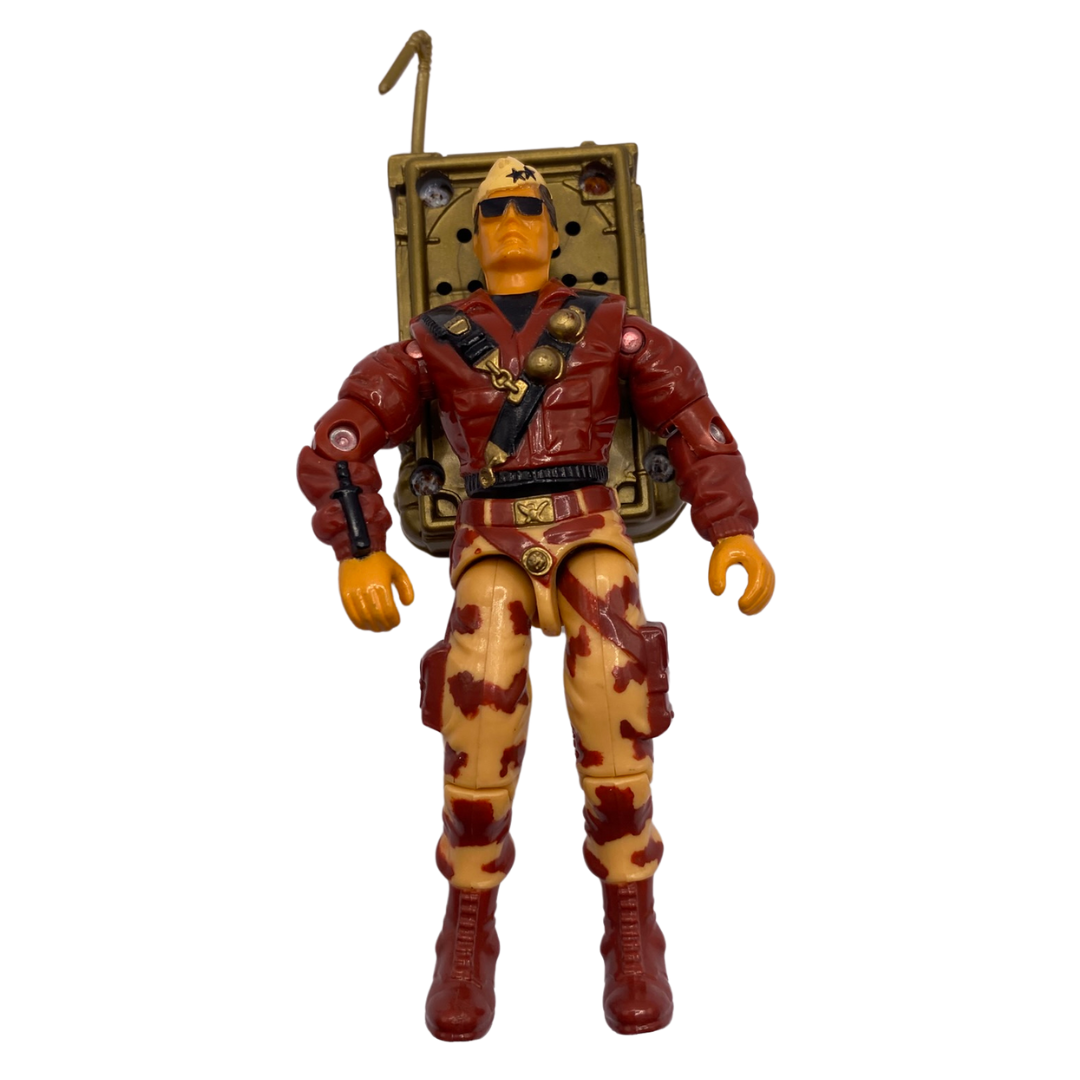 GI Joe, Action Force General Hawk talking battle Commander near complete 436