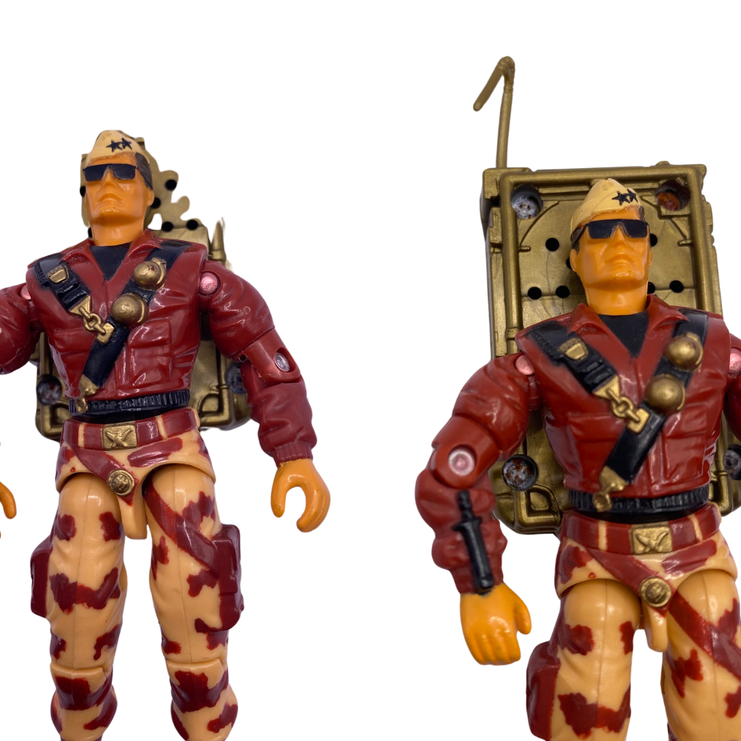GI Joe, Action Force General Hawk talking battle Commander near complete 436
