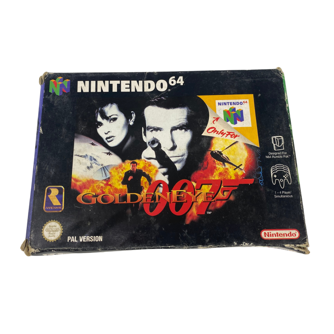 Nintendo 64 / N64 Goldeneye 007, game, box, insert & instructions