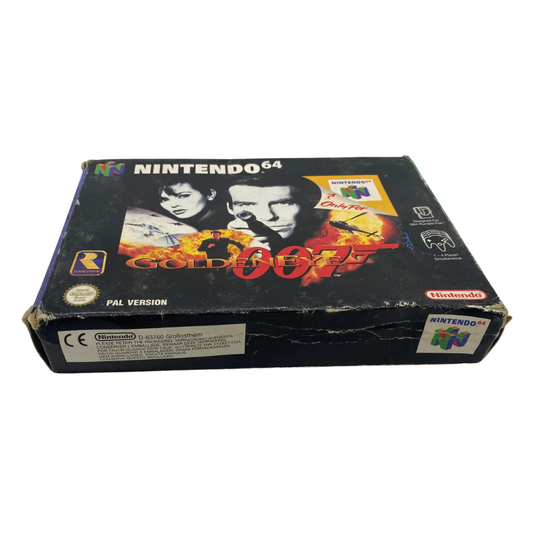 Nintendo 64 / N64 Goldeneye 007, game, box, insert & instructions