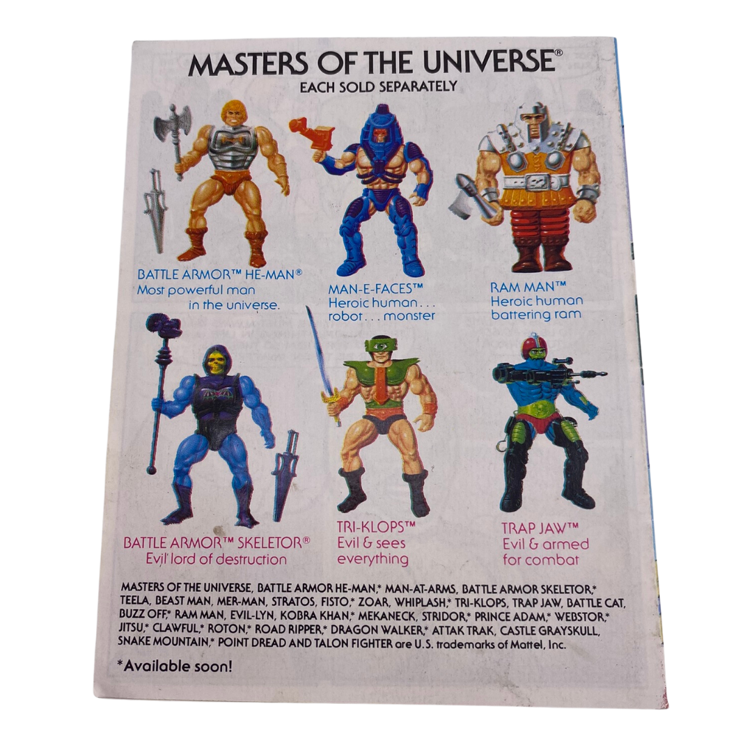 He-Man Masters Of The Universe The Stench Of Evil comic for figure 356