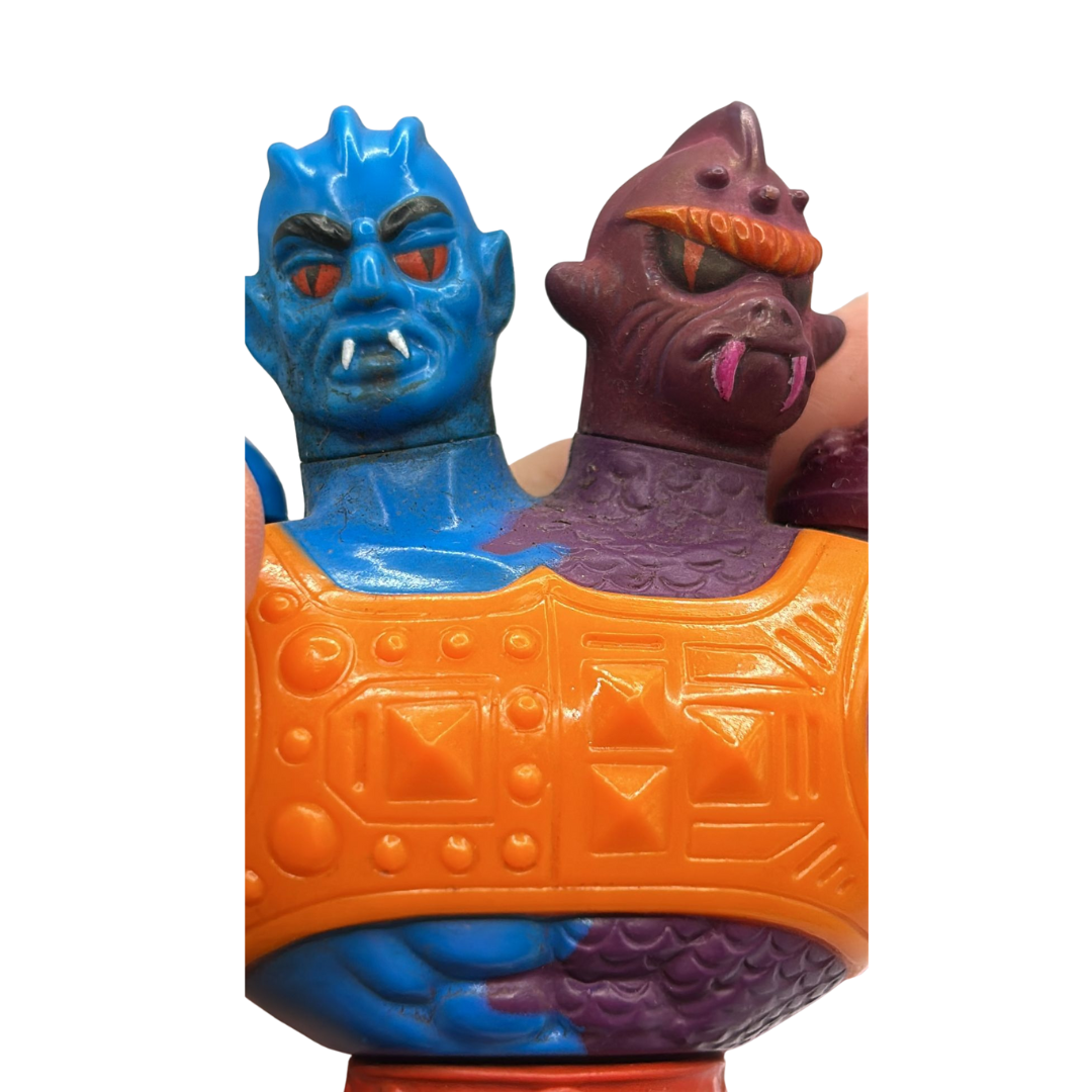 Vintage Two Bad figure complete MOTU Masters Of The Universe, 2 Bad, 831