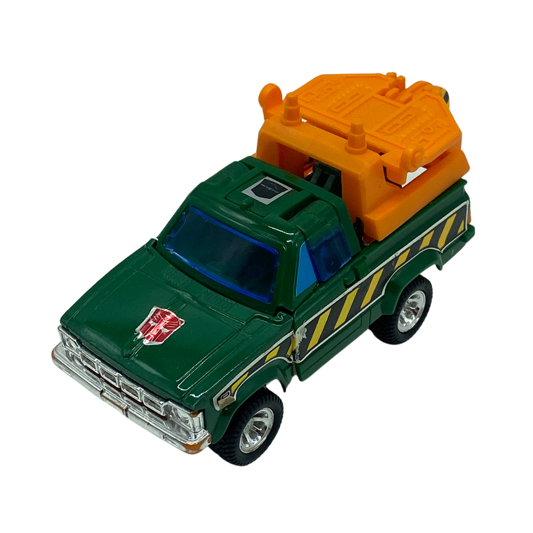 Transformers G1 Hoist near complete missing one piece paperwork included