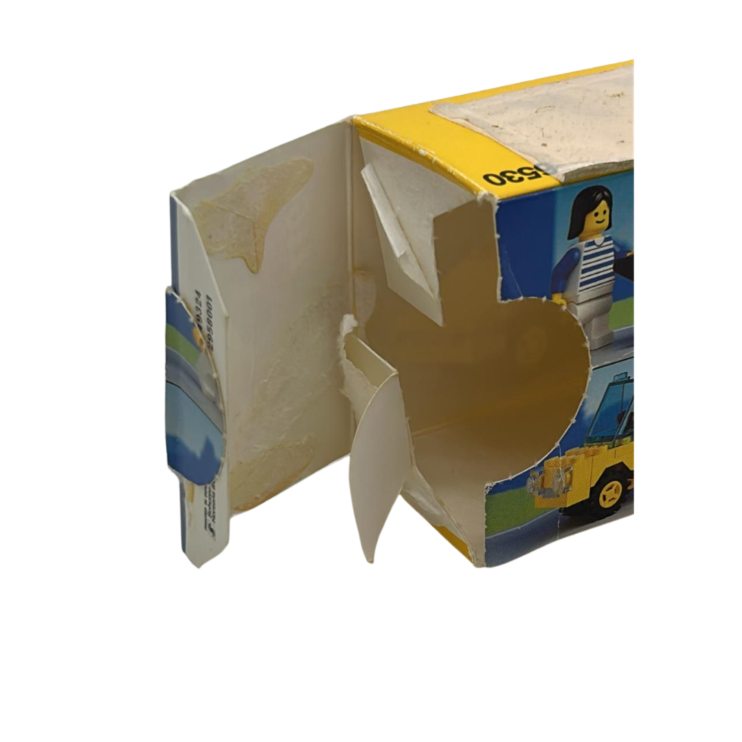 Lego 6530 Sport Coupe city car 1990 with box and instructions