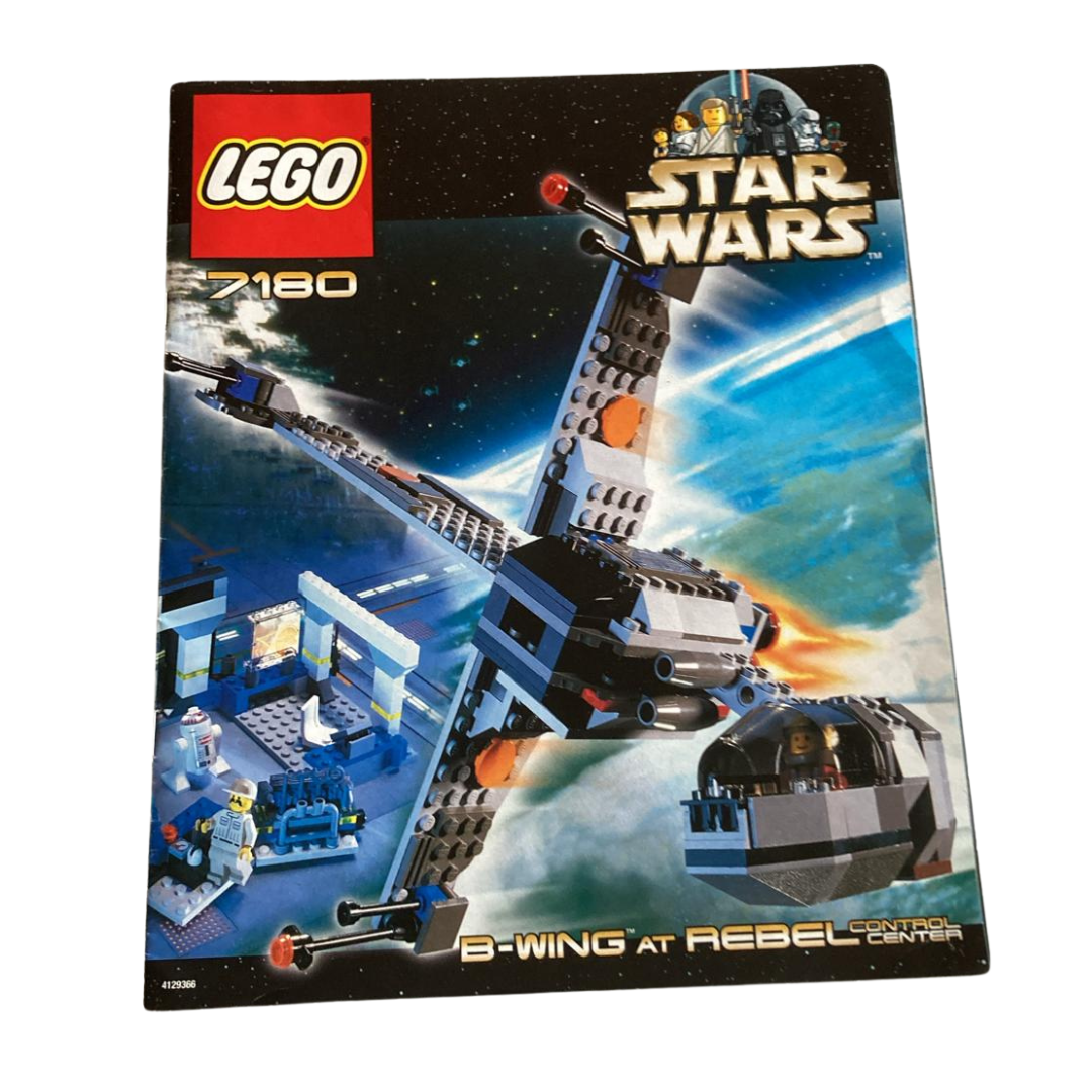 LEGO 7180 Star Wars: B-wing at Rebel Control Center Tech, Pilot, Droid. Inc