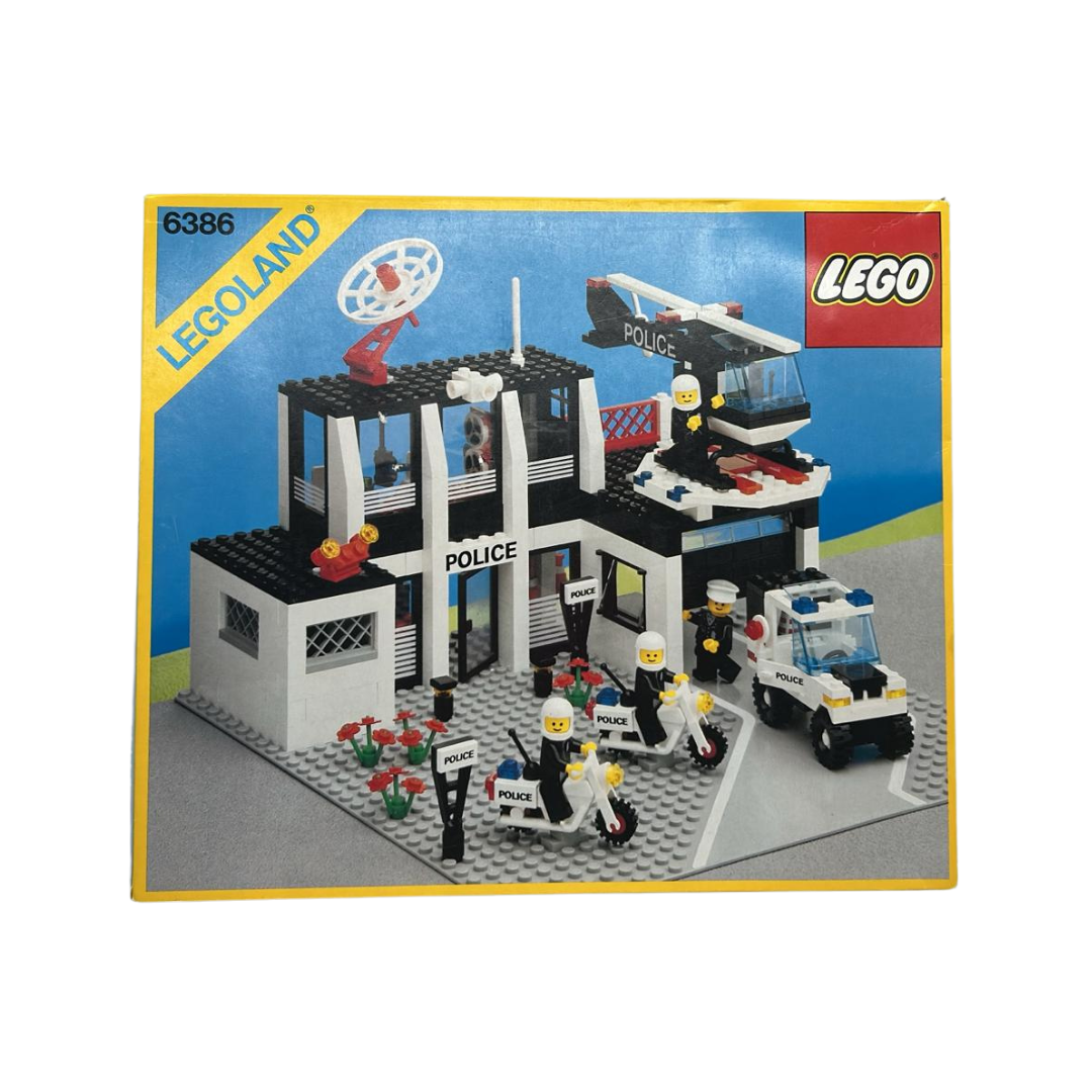 LEGO 6386 Police Command Centre with box 1986