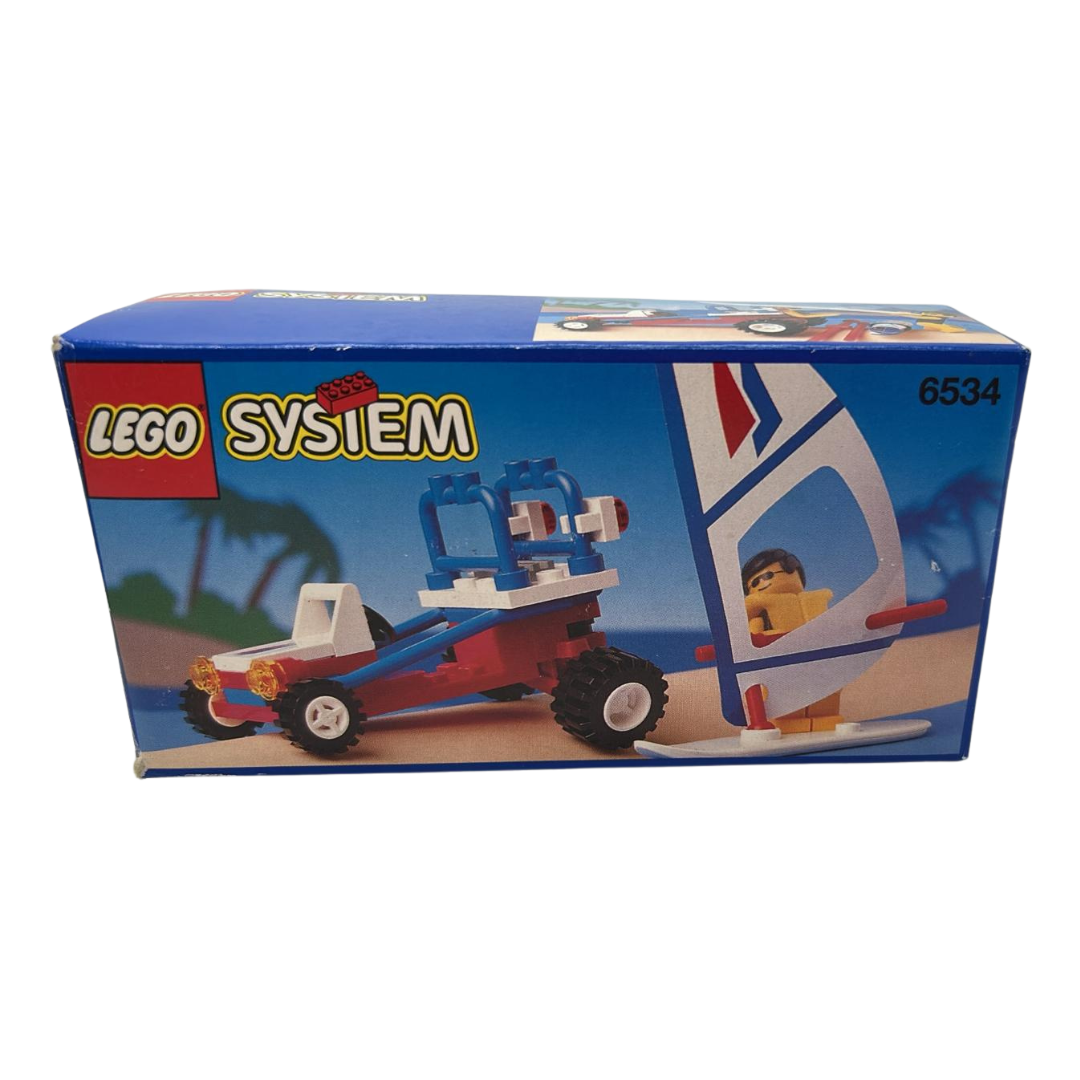 Lego 6534 Beach Bandit car 1992 with box and instructions