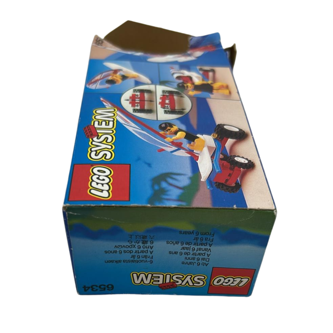 Lego 6534 Beach Bandit car 1992 with box and instructions